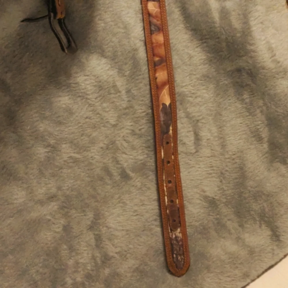 COPY - Kids Nocona camouflage and leather belt